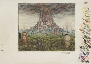 Jacek Yerka, DYMIENKA, 2008