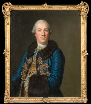 Johann Heinrich Tischbein, PORTRET JOHANNA HENRI SARASIN&#8217;A, OK. 1765 