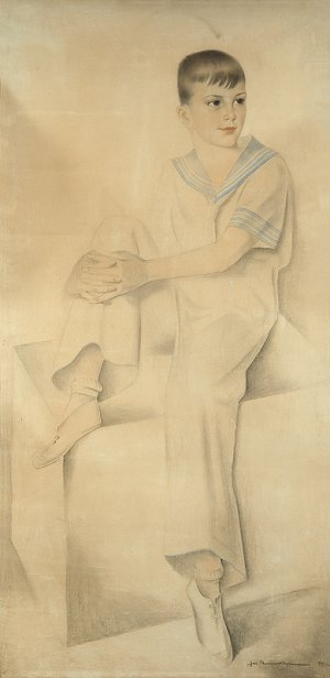 Jan  Rudnicki, PORTRET JANUSZKA, 1932