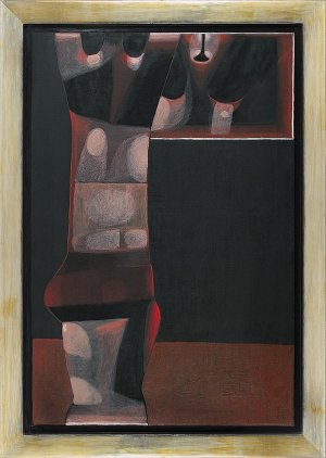 Jerzy Nowosielski, AKT Z LUSTREM, 1973