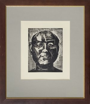 Jerzy Panek, AUTOPORTRET II, 1956