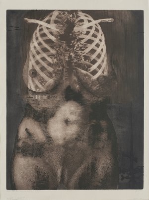 Rafał Strent , PORTRET PANI ROENTGEN, 1977