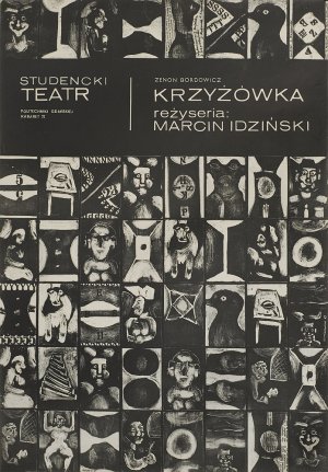 Czesław Tumielewicz, PLAKAT: KRZYżóWKA, 1967