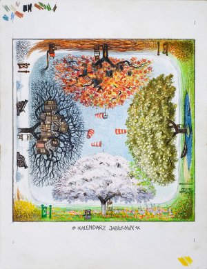 Jacek Yerka, KALENDARZ JABłKOWY