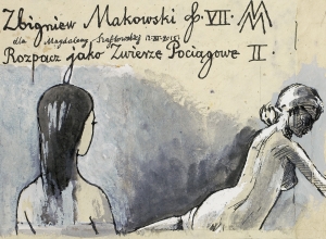 Zbigniew Makowski, ROZPACZ JAKO ZWIERZĘ POCIĄGOWE II, 2000