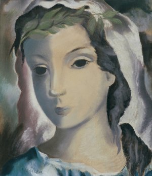 Alicja Halicka, PORTRET DZIEWCZYNY, OK. 1935-1938