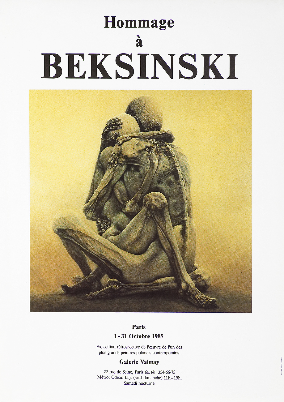 Zdzisław Beksiński, PLAKAT WYSTAWY INDYWIDUALNEJ, 1985