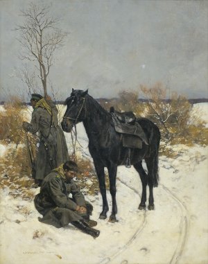 Antoni Piotrowski, ROSYJSKA STRAŻ GRANICZNA, 1885