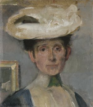 Olga Boznańska, AUTOPORTRET, OK. 1905