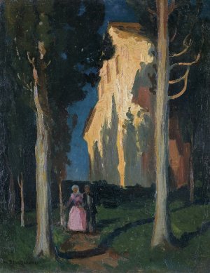 Jan Stanisławski, CYPRYSY. SAN MINIATO, 1903-1904