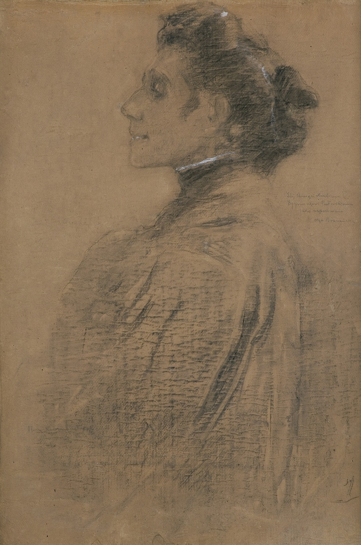 Olga Boznańska, AUTOPORTRET, OK. 1912