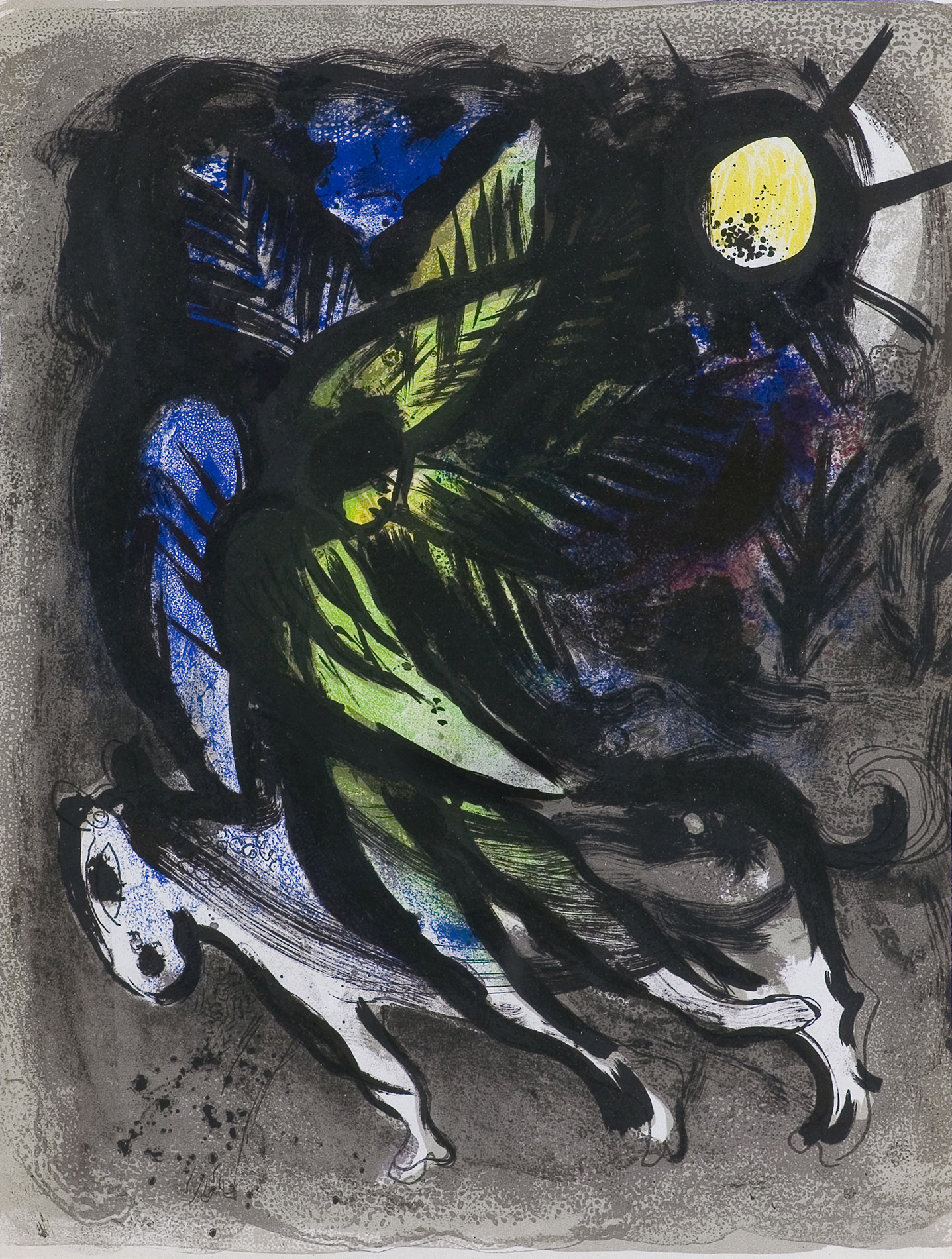 Marc Chagall, ANIOŁ, 1960