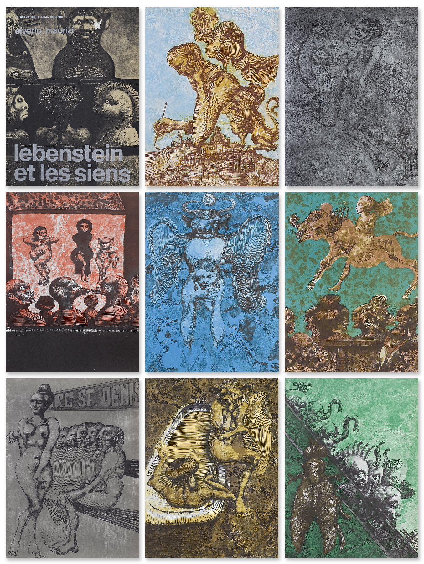 Jan Lebenstein, LEBENSTEIN ET LES SIENS, 1972