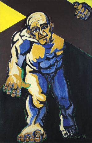 Marian Czapla, CYRENEJCZYK, Z CYKLU „ECCE HOMO“, 1993