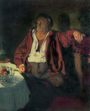Józef Mehoffer, PORTRET ALEKSANDRA DE JEANA, 1896