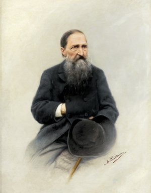 Mikołaj Dawidowicz, PORTRET JÓZEFA IGNACEGO KRASZEWSKIEGO, OK. 1884