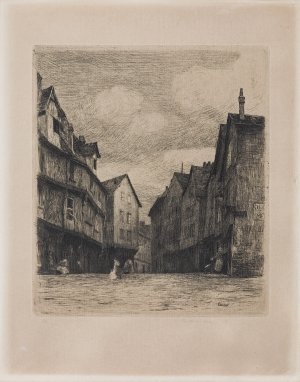 Józef Pankiewicz, CHARTRES – PLACE DE LA POISSONNERIE, OKOłO 1903