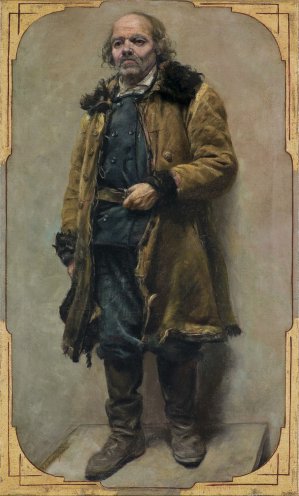 Antoni Szulczyński, PORTRET MĘŻCZYZNY, LATA 90. XIX W.
