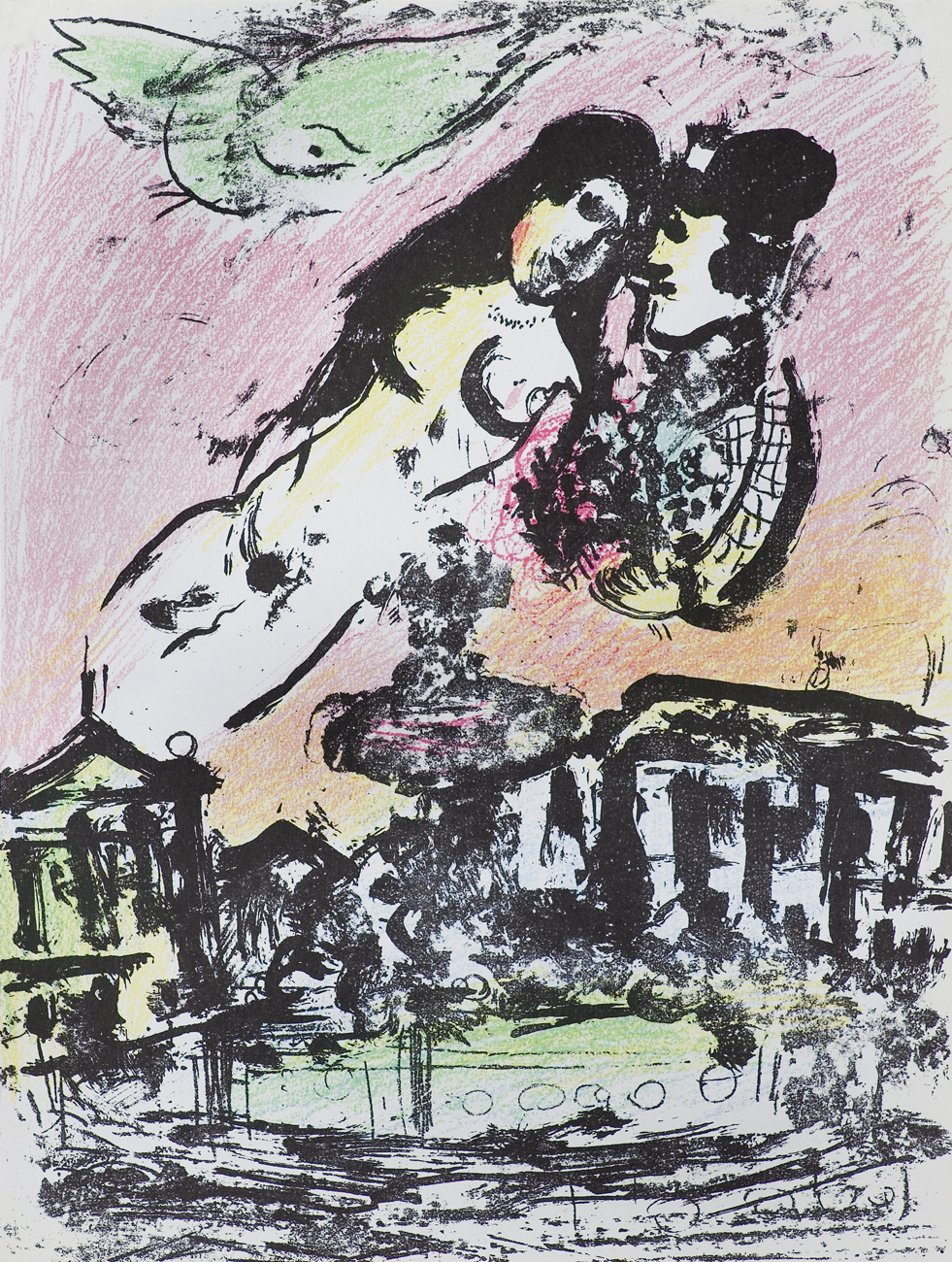 Marc Chagall, BEZ TYTUŁU, LATA 60. XX W.