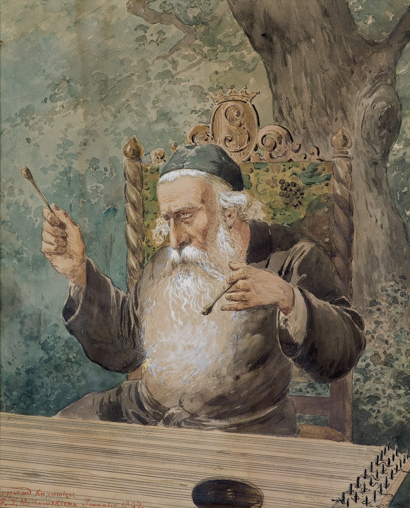 Seweryn Bieszczad, KONCERT JANKIELA, PRZED 1894
