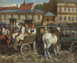 Stanisław Bagieński, DZIEŃ TARGOWY, 1904