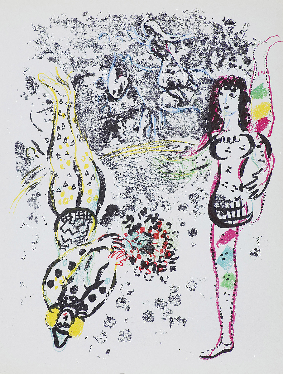 Marc Chagall, ZABAWA AKROBATÓW