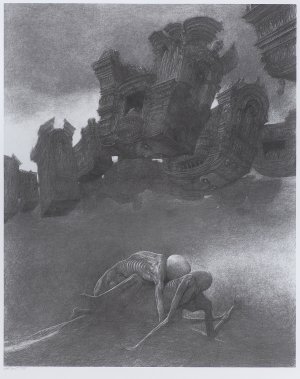 Zdzisław Beksiński, BEZ TYTUŁU, 1973/2005