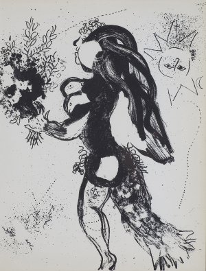 Marc Chagall, WYSTĘP NA SCENIE (DARBIETUNG)