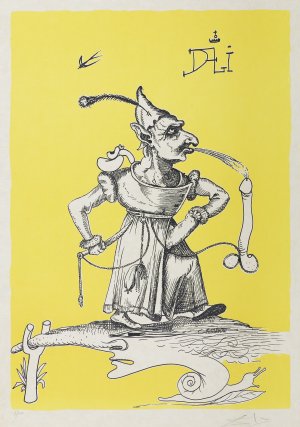 Salvador Dali, Z TEKI „ZABAWNE SNY PANTAGRUELA”, 1973