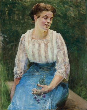 Jacek Malczewski, PORTRET WANDY KUCZYŃSKIEJ, 1913