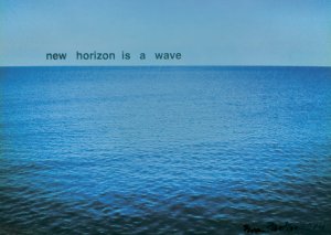 Ewa Partum, NEW HORIZON IS A WAVE, 1972/2014