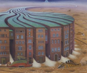 Jacek Yerka, WODA DLA MARSA, 2024