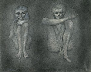 Jan Lebenstein, LES DEUX AGES, 1971