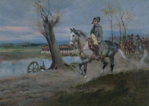 Jerzy Kossak, NAPOLEON NA CZELE ODDZIAŁU, 1931