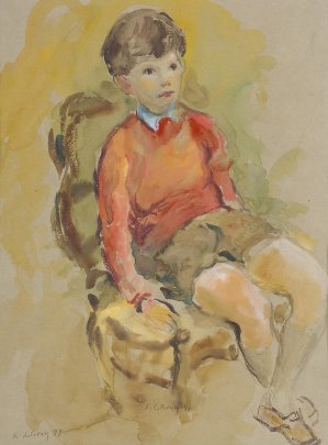 Katarzyna Librowicz, CHŁOPIEC W FOTELU, 1948