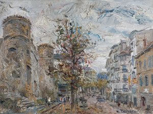 Włodzimierz Zakrzewski, BAYONNE – RUE DES GOUVERNEURS, 1970