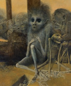 Zdzisław Beksiński, BEZ TYTUŁU, 1979