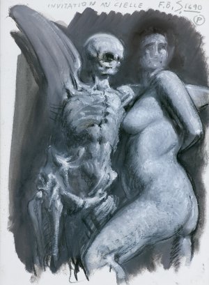 Franciszek Starowieyski, POWITANIE W NIEBIE, 1990