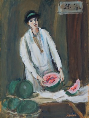 Zygmunt Menkes, SPRZEDAWCA ARBUZÓW, LATA 30. XX W.