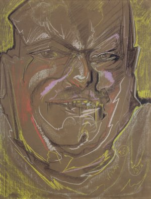 Stanisław Ignacy Witkiewicz, PORTRET MĘŻCZYZNY (STEFAN JARACZ?), 1924