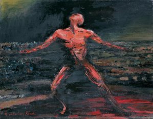 Maria Wollenberg-Kluza, CIEMNOŚĆ..., 1985