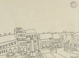 Edward Dwurnik, ŚWINOUJŚCIE, 1967