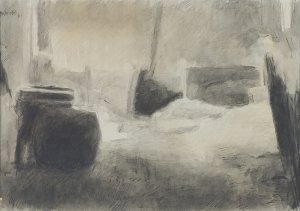 Jerzy Wolff, WNĘTRZE PRACOWNI, 1961
