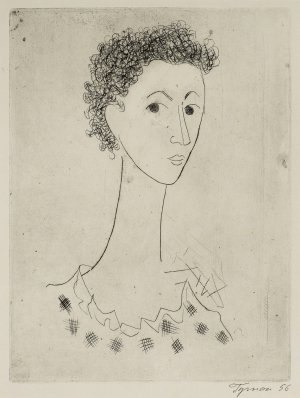 Tymon Niesiołowski, PORTRET MULATKI,1956