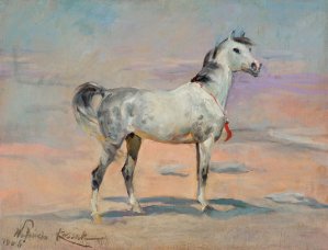 Wojciech Kossak, ARAB, 1906