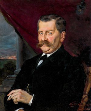 Wojciech Kossak, PORTRET KAZIMIERZA ROMAŃSKIEGO