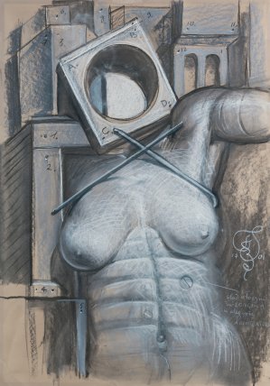 Franciszek Starowieyski, ŚLAD WŁÓCZNI ŚW. LONGINA..., 2001