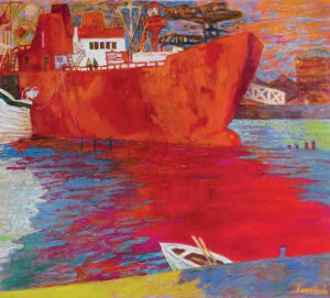 Jan Szancenbach, OKRĘT POŻARNICZY W GÖTEBORGU – V, 1995