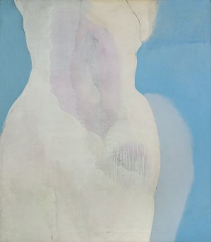 Władysław Jackiewicz, AKT II NA NIEBIESKIM TLE, 1974