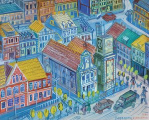 Edward Dwurnik, ŚWIEBODZIN, 1995